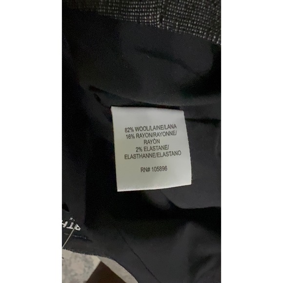 WORTH New York Women's Size 10 Gray Wool Blend‎ Dress Pants Career - Picture 8 of 8